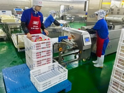 貴州豆製品廠使用金屬檢測儀